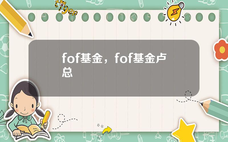 fof基金，fof基金卢总